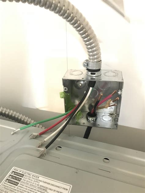 correct way to install a wall oven 220 junction box|wiring a new oven.